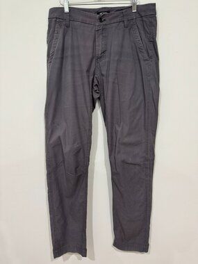Arc'teryx Men's Atlin Chino Pant Grey Size 32x33 Lightweight Cotton Blend